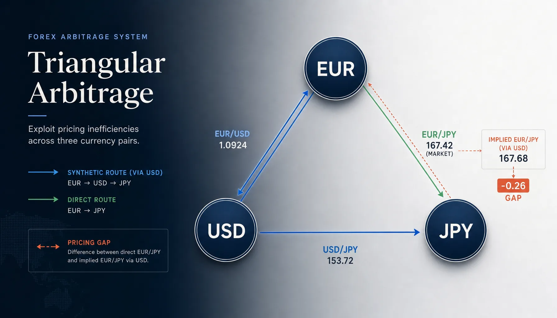 Triangular Arbitrage in Forex: Step-by-Step Workflow, Real Examples & Profitability Checklist